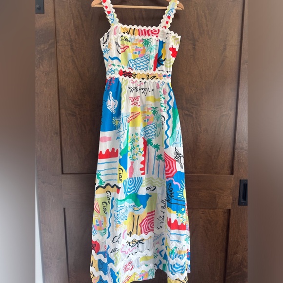 Prosperina Dresses & Skirts - NWT Prosperina Florence Maxi Dress In Isolation Bella Print